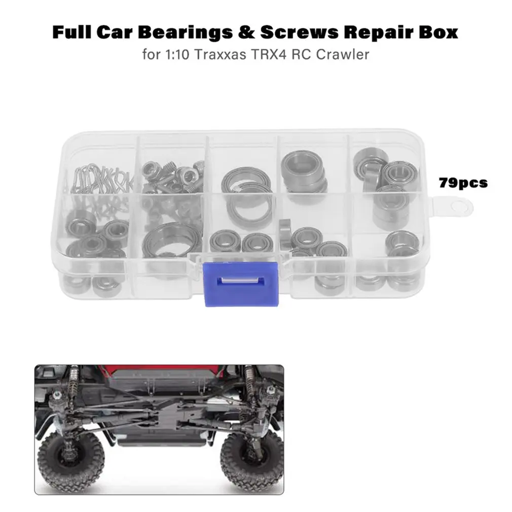 

Climbing Car Full Vehicle Bearings Repair Parts Box High Performance Accessories Parts Screw Box Tool Repair