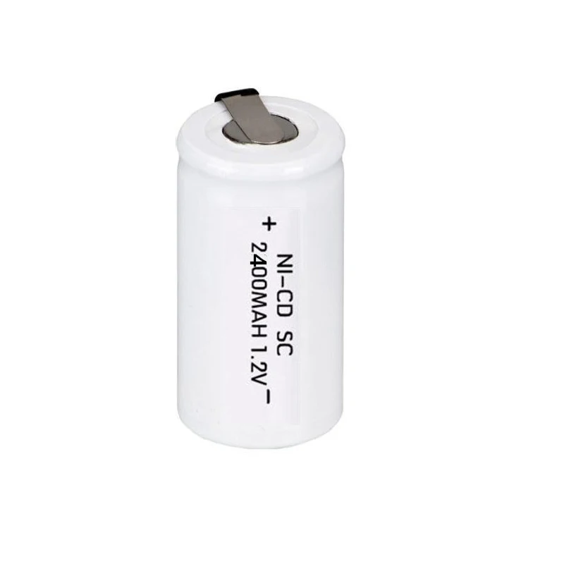 20 шт/SC NI-CD 2400Mah 1,2 V батарея аккумуляторная батарея электрические сверла инструменты перезаряжаемые Aaa
