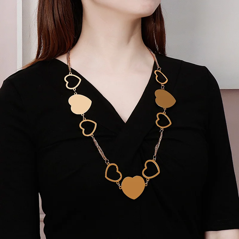 Комплект из колье и серёг нержавеющей стали|Ювелирные наборы| |