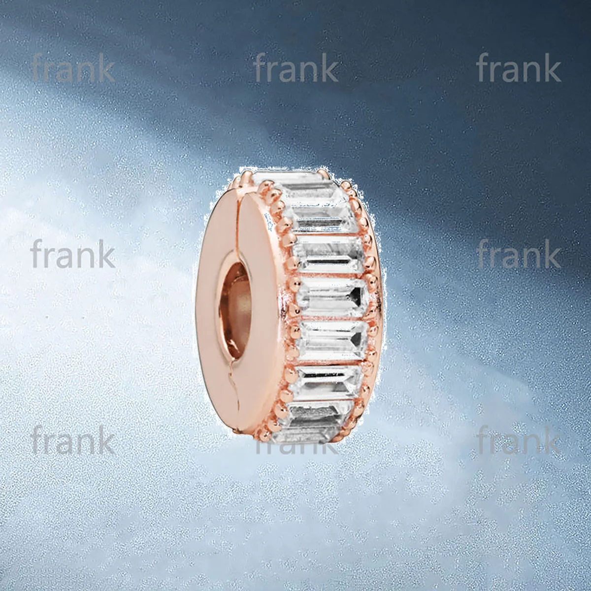 

787559CZ Rose Ice Formation Clip