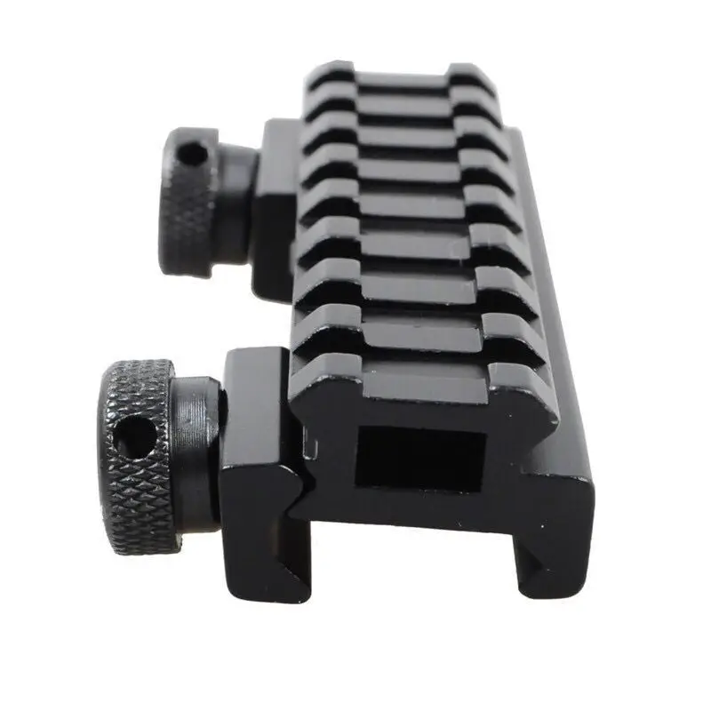 

2020 Hot Sale 8.5cm Heightened Rail Strip 20mm Card Slot Metal Sight Fixture 1.85cm High Mounting Rail
