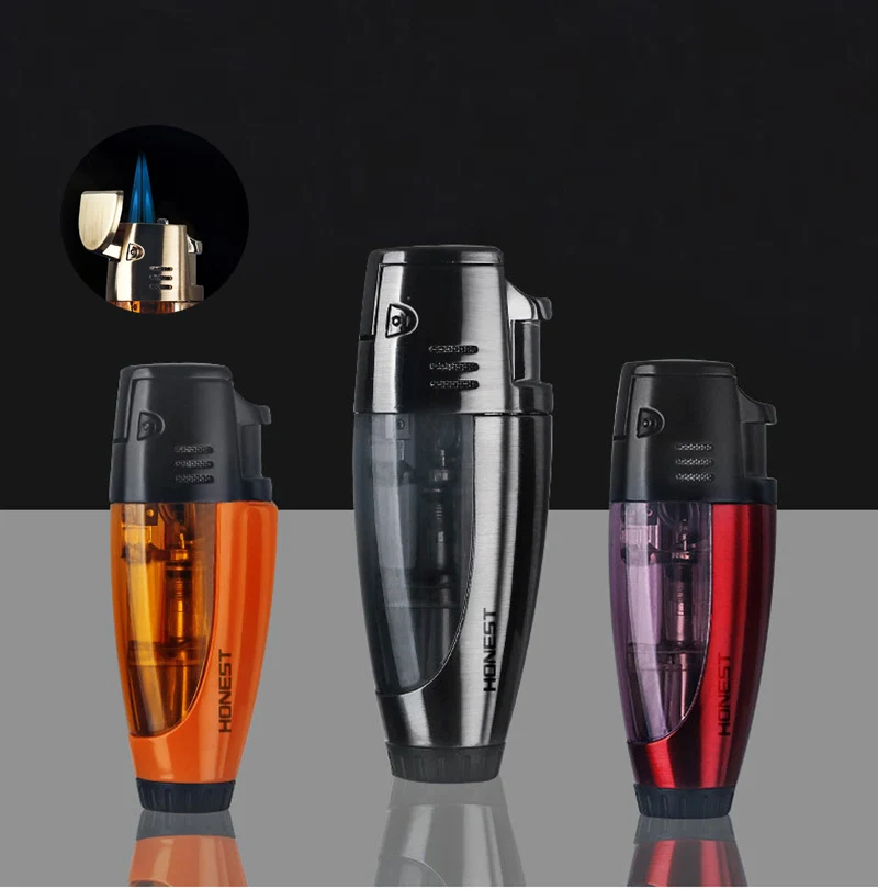 Честная зажигалка с распылителем сигар/труб Бутановая газовая надувная