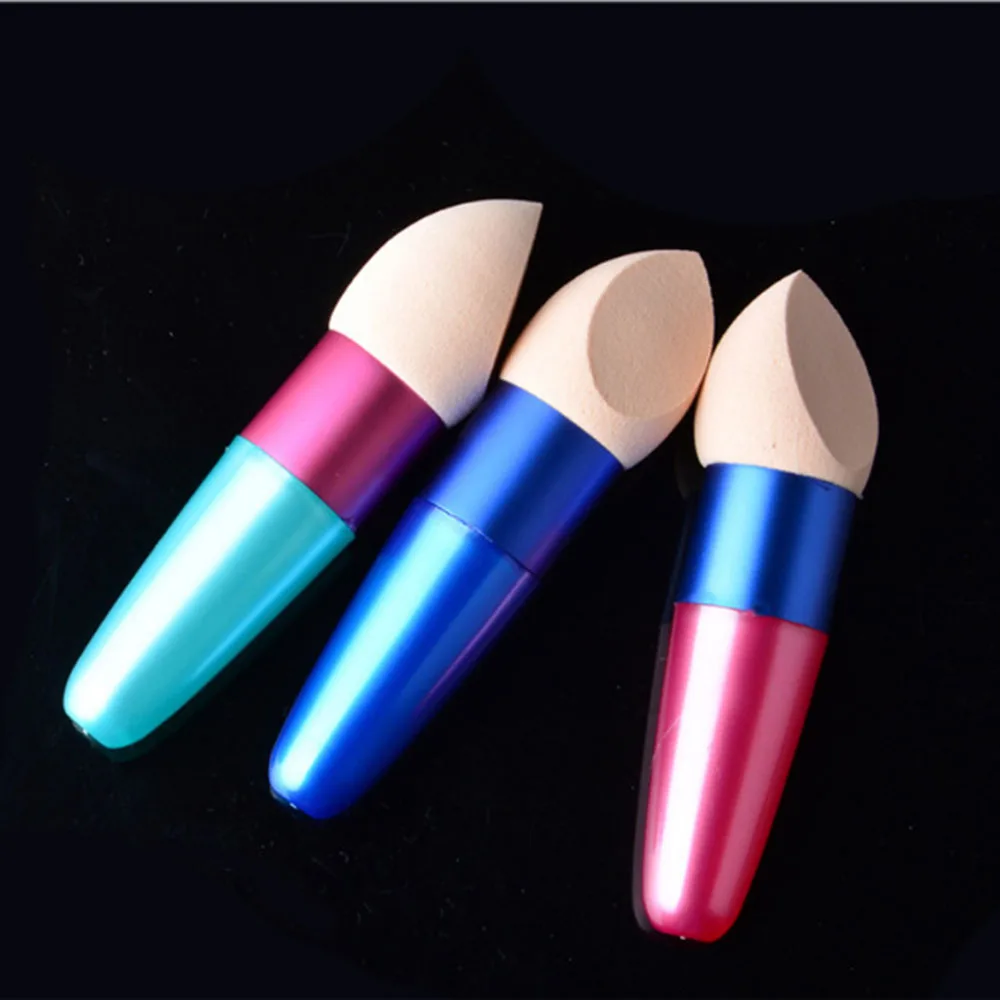 1 шт. Женская Губка для основы под макияж с грибовидной головкой жидкая губка