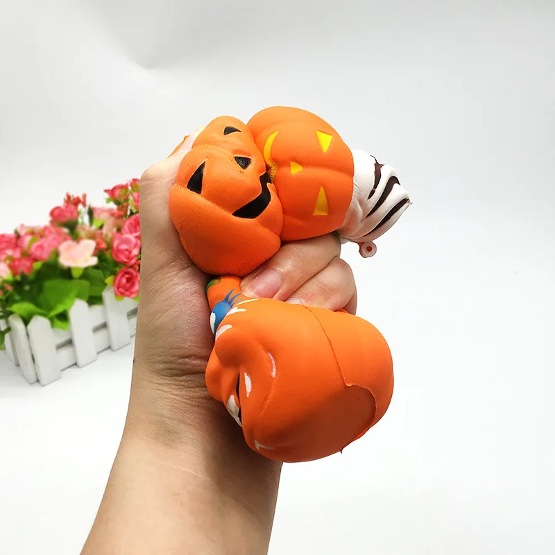 Squishy игрушечные тыквы мягкий медленно Восстанавливающий форму подарок на