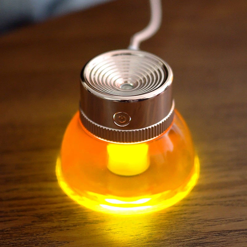 Автоматическая защита от отключения питания увлажнитель воздуха портативный мини 200 мл очиститель воздуха с увлажнитель воздуха с ночной подсветкой для автомобиля/дома/офиса