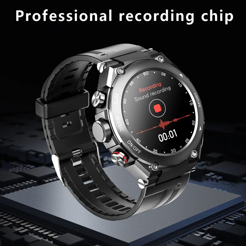 Смарт-часы LYKRY T92 1 28 дюйма TWS Bluetooth 380 мА · ч | Электроника