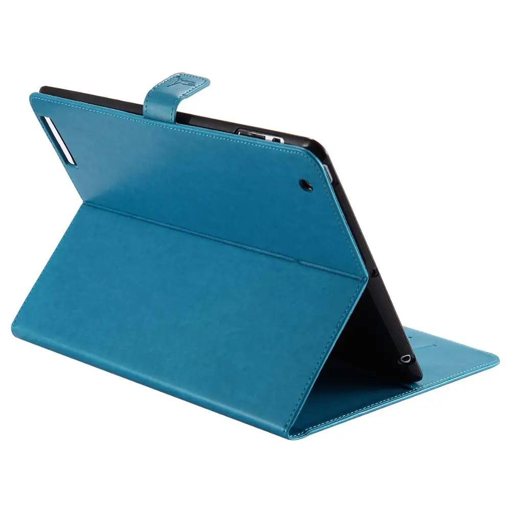 Girls and Cats pattern PU Leather Tablet Case For Apple Ipad 2 3 4 9.7 inch Wallet Flip Stand Cover 234 9.7&quot Funda+pen | Компьютеры и