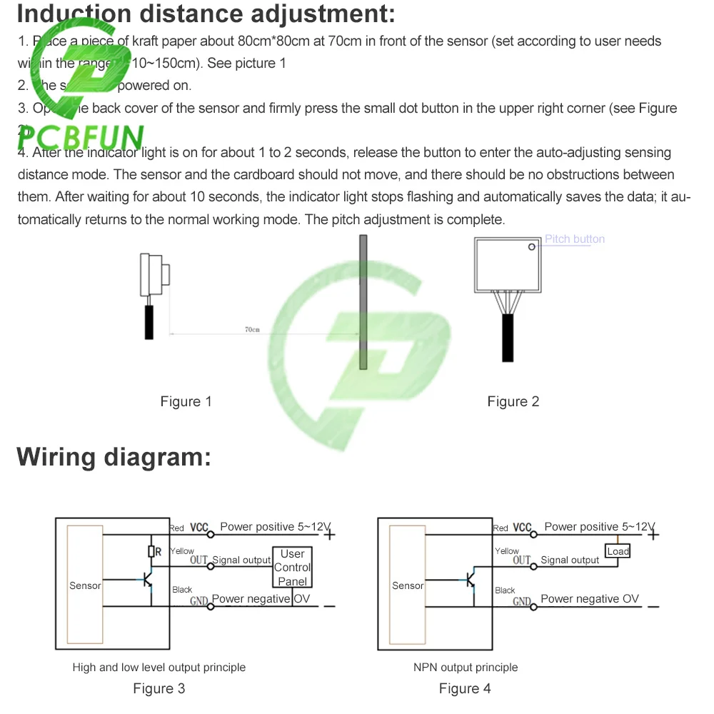 Водонепроницаемый автоматический датчик фотоэлектрический активный