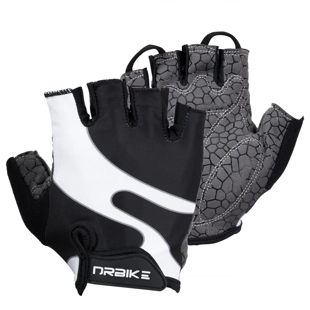 

Half Finger Cycling Bike Gloves with Absorbing Sweat Design for Men and Women Bicycle Riding Outdoor Sports Accessories