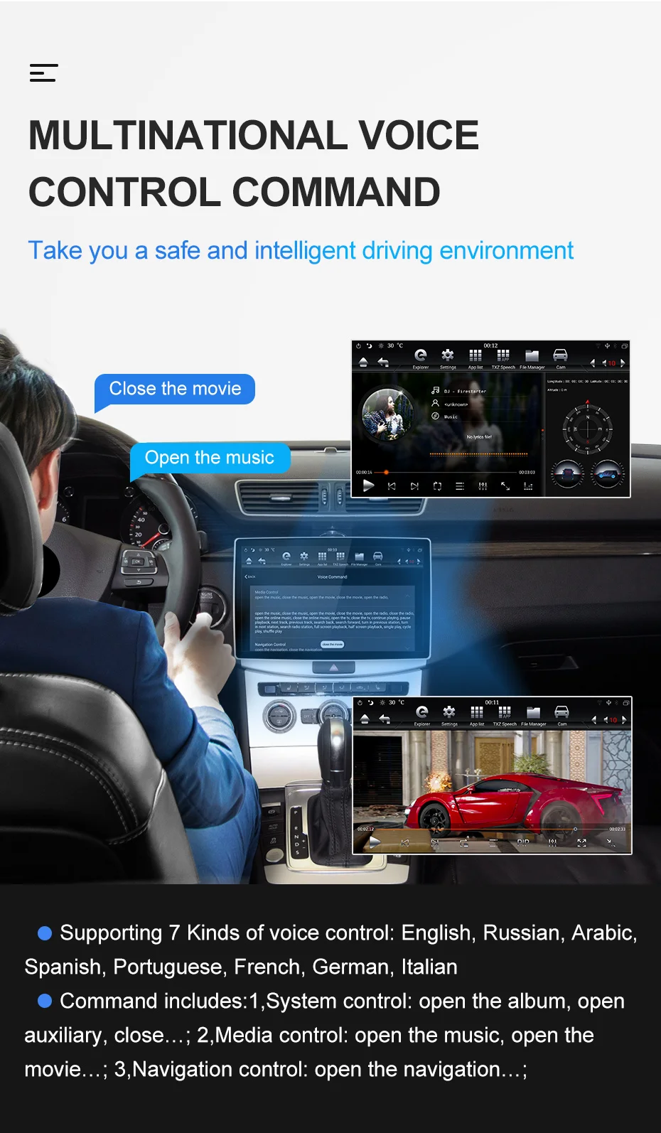 Голос Управление! 1920*1080P 2K ips 2 Din Android автомобильный мультимедиа для Nissan/KIA/hyundai/Toyota/VW авто радио gps ram 4 Гб rom 32 ГБ