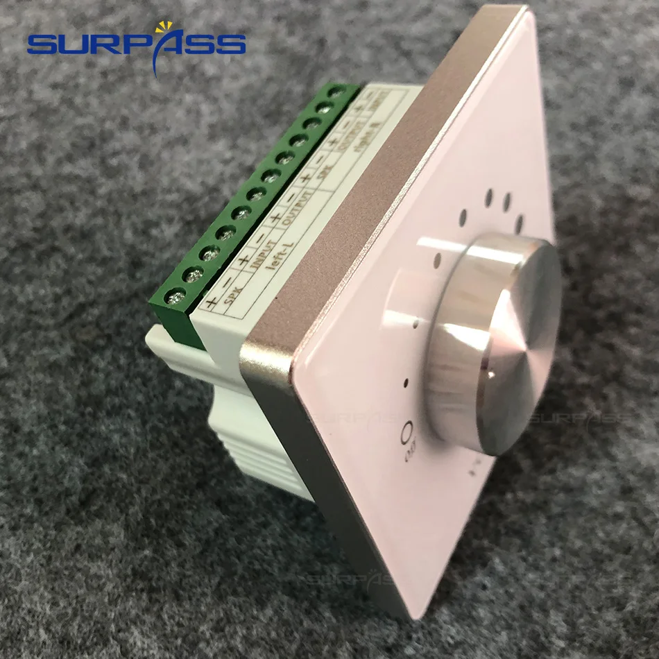 Полный Hosue Переключатель настройки громкости Регулировка стены панель простота