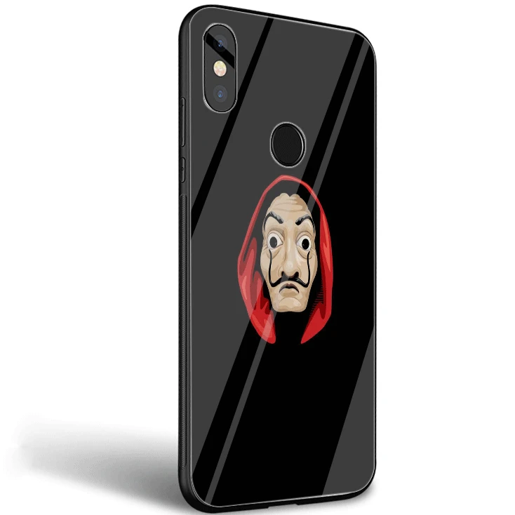 Стеклянный Чехол для мобильного телефона Xiaomi Note 5 6 7 Pro F1 A1 A2 4X5X6X9 чехол из ТПУ ТВ