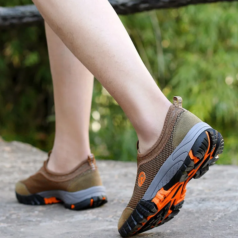 Кроссовки LIN KING мужские из дышащего сетчатого материала летняя Уличная