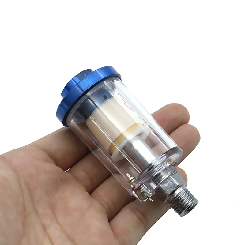 Inline 1/4'' Water Oil Separator Air Hose Filter Moisture Trap For Compressor Spray Paint Gun | Обустройство дома