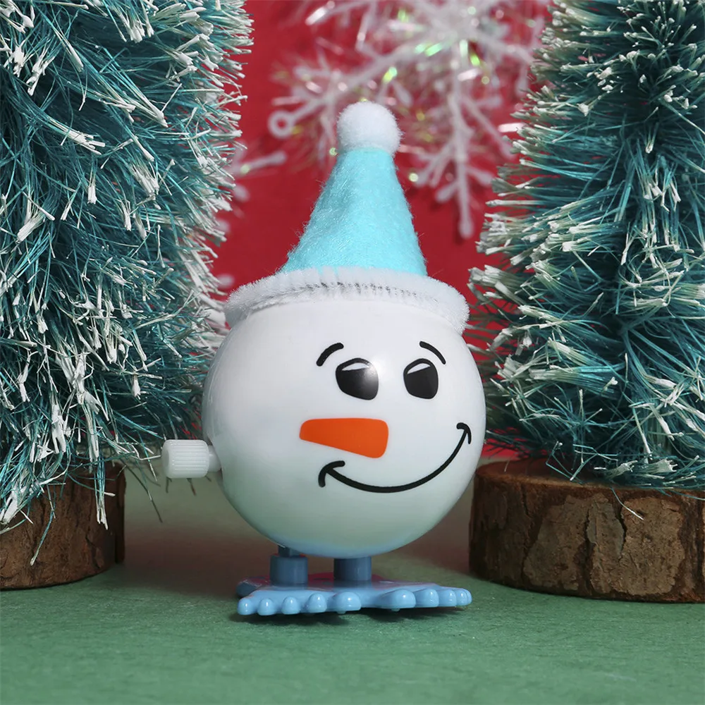 Рождественские Классические заводные игрушки Санта-Клаус игрушка с отскоком