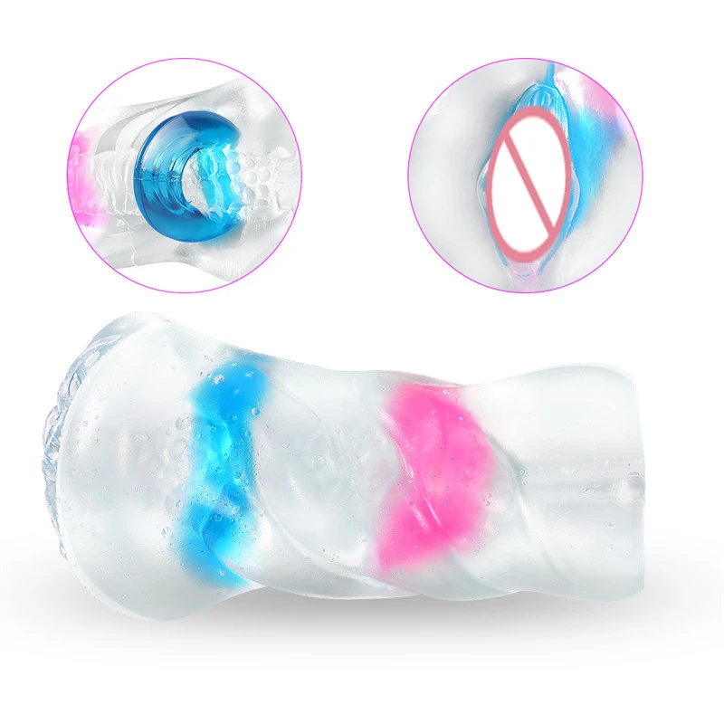Секс игрушка для Для мужчин мягкая киска игрушки прозрачная искусственная