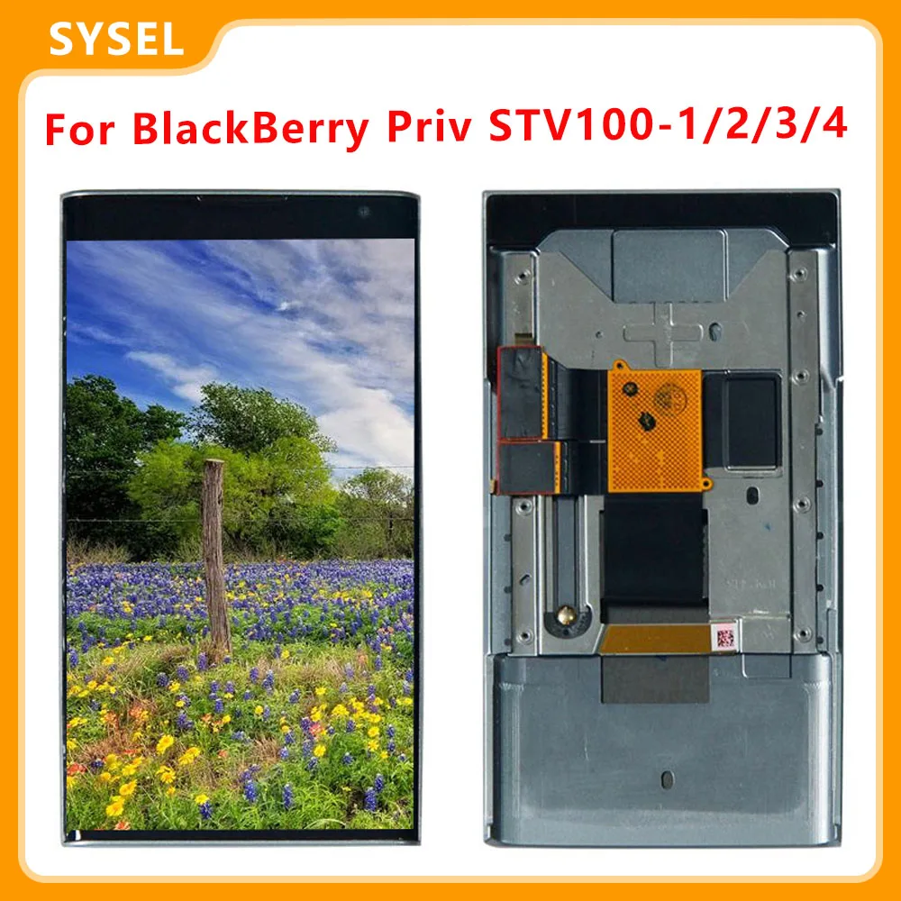 Для BlackBerry Priv STV100-1/2/3/4 Lcd дисплей кодирующий преобразователь сенсорного экрана в