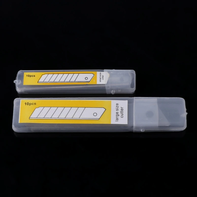 

10 Pcs Boxcutter Snap off Replacement Blades 9/18mm Ceramic Utility Knife Blades