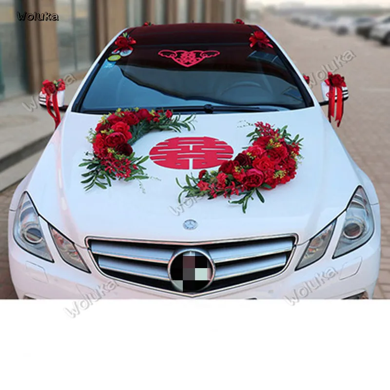Декор для автомобиля полумесяц луна свадебный набор украшений Свадебный
