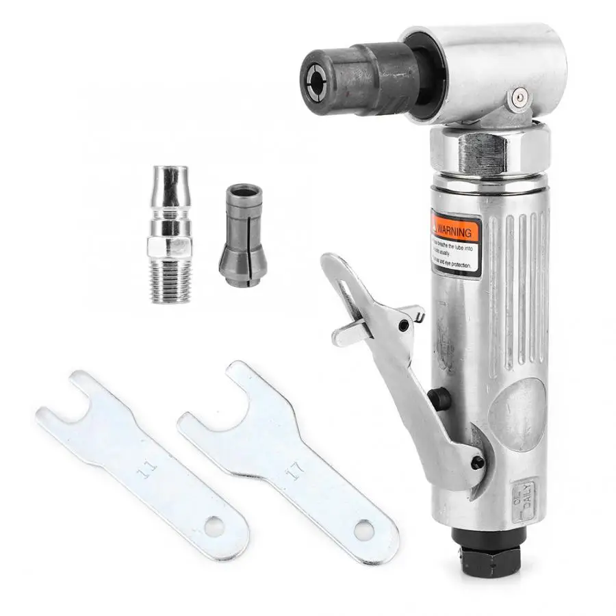 20000 ОБ/мин промышленная угловая шлифовальная машина 90 градусов пневматическая