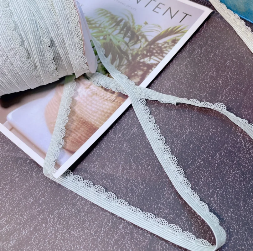 4 Meters Luxury Embroidery Flowers Elastic Lace Dolls Dress Decor Applique Fabric Hollow Apricot Trim Sewing DIY Materials | Дом и сад