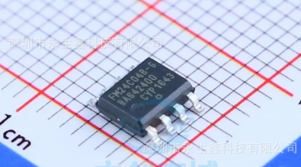 Новые оригинальные программируемые микросхемы памяти FM24C04B g GTR SOP 8|Интегральные