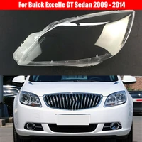 car headlamp lens for buick excelle gt sedan 2009 2010 2011 2012 2013 2014 car replacement lens auto shell cover