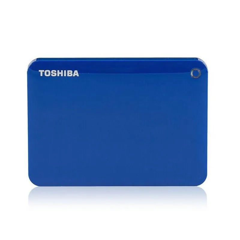 Toshiba Canvio передовые V9 USB 3,0 2," 1 ТБ 2 ТБ 3 ТБ HDD Портативный внешний жесткий диск мобильный 2,5 для портативных компьютеров - Цвет: Синий