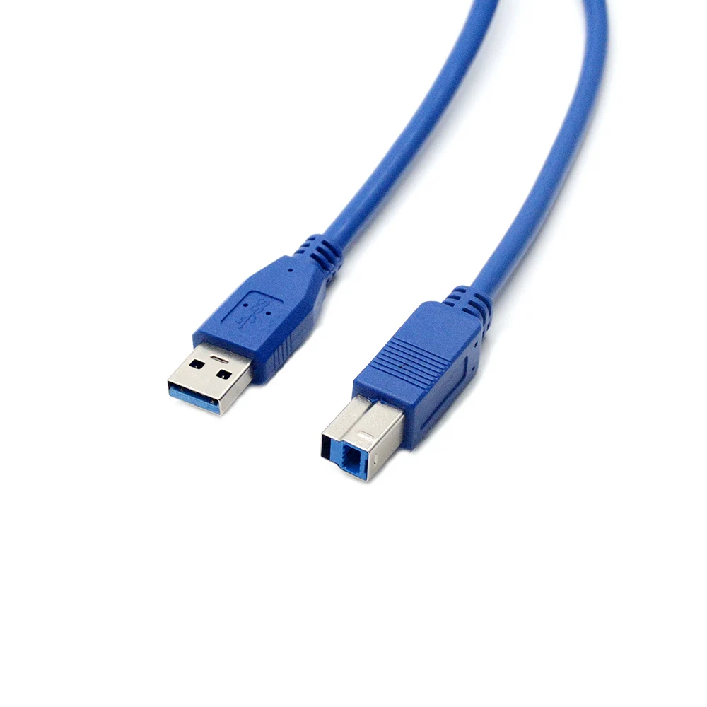 USB 3 0 типа Папа папа Тип B Штекерный шнур для синхронизации данных кабель принтера