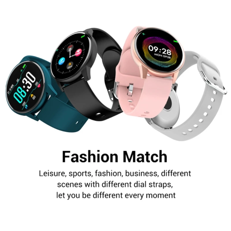 

L41F Fitness Tracker Pedometer Watch 1.3-inch IPS Display with Calorie Heart Rate Counter, Sports Modes Step Tracker
