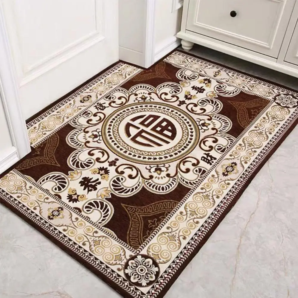 Домашний жаккардовый коврик традиционный китайский износостойкий напольный