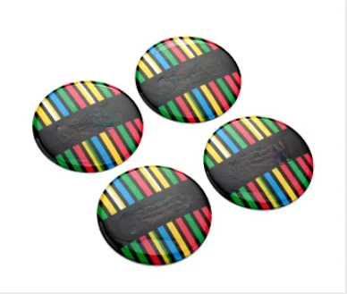 

4x 52mm Min Cooper Auto Wheel Center Hub Cap Badge Emblem Decal Sticker Car Accessories for MIn