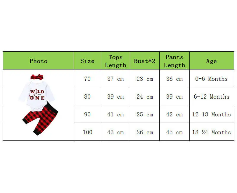 1 год Рождественская мода новорожденный малыш девочка мальчик Красный Клетчатый