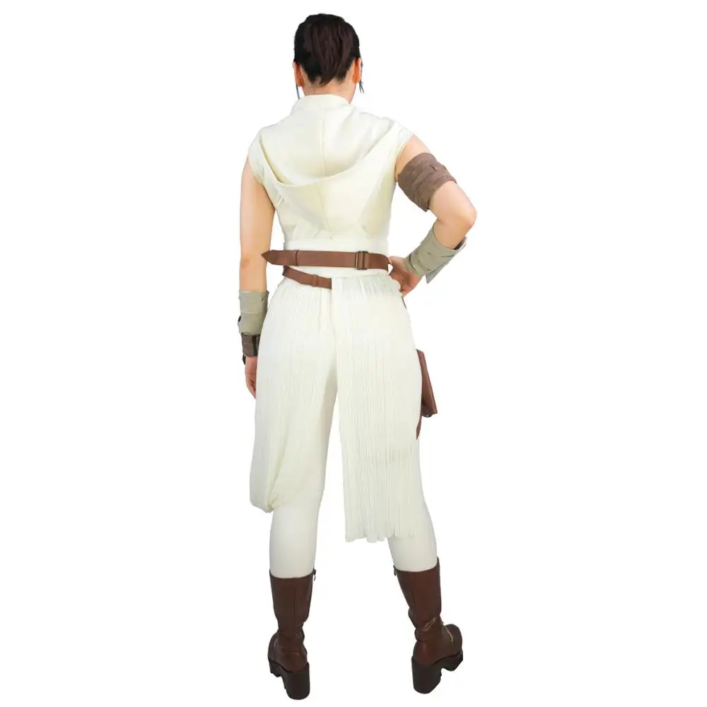 Звездные войны IX Rey Косплей Костюм с поясом The Rise of Skywalker Реплика реквизит женская