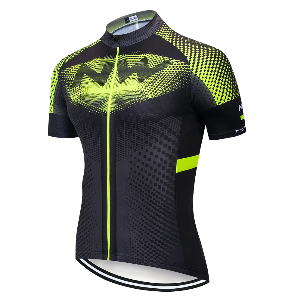 NW Men and Women Cycling Jersey Clothing Set Spring and Summer Men and Women Short Sleeve Breathable - Цвет: NO.14