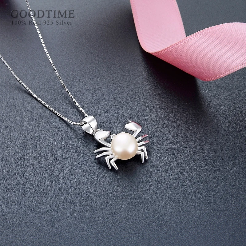 Женское вечерние жерелье из серебра 925 пробы с пресноводным жемчугом | Украшения