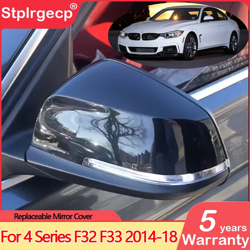 Зеркальная КРЫШКА ДЛЯ BMW 4 серии F32 F33 F36 420i 428i 435i Coupe 2014 2018 ярко черного