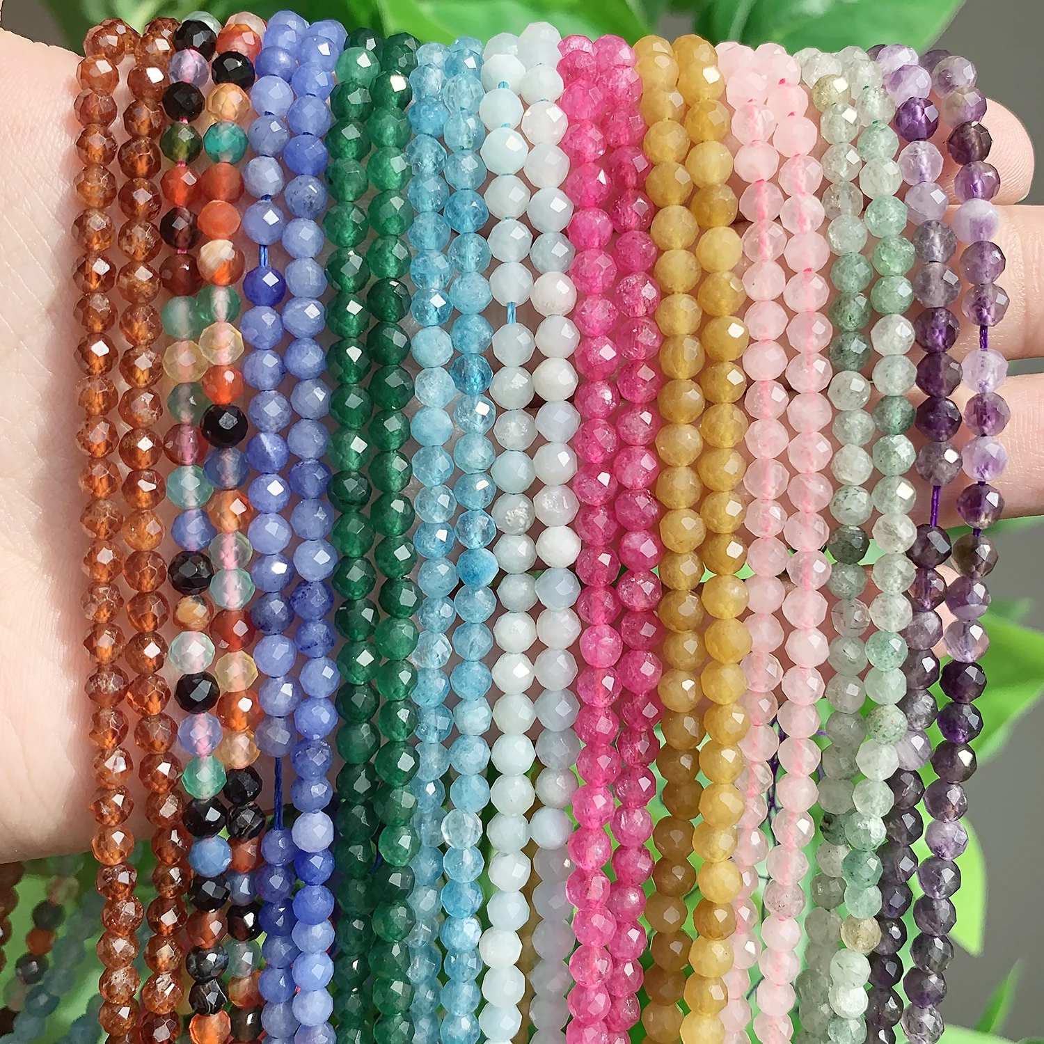 Бусины из натурального агата лазурита амазонита опала 2/3/4 мм | Украшения и