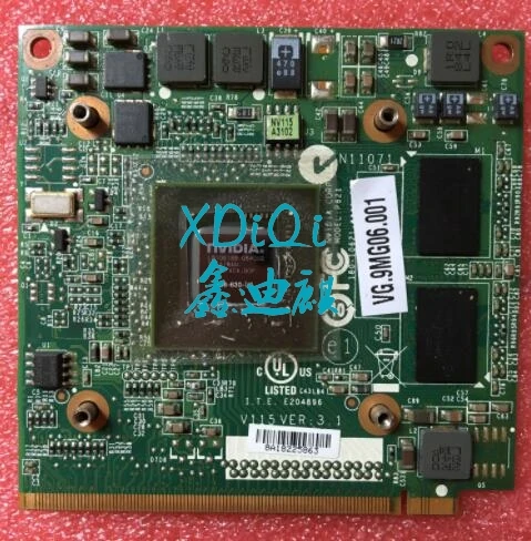 Бесплатная доставка! Geforce 9300 M GS видеокарта MXM II DDR2 256 MB VG.9MG06.001 VGA карты для acer 5520G 6930G