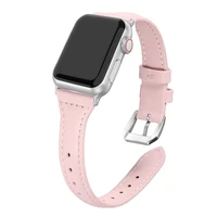 leather strap for apple watch band 44mm 40mm 45mm 41mm 38mm 42mm watchband correa bracelet iwatch serie 7 4 6 se 5 3 accessories