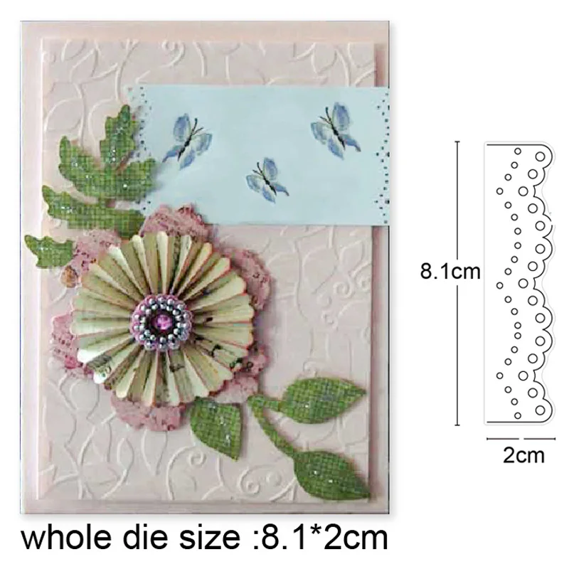 

Metal Cutting Dies Pierced frame Crafts Stencils For Paper card Scrapbooking making Embossing Dies Cuts