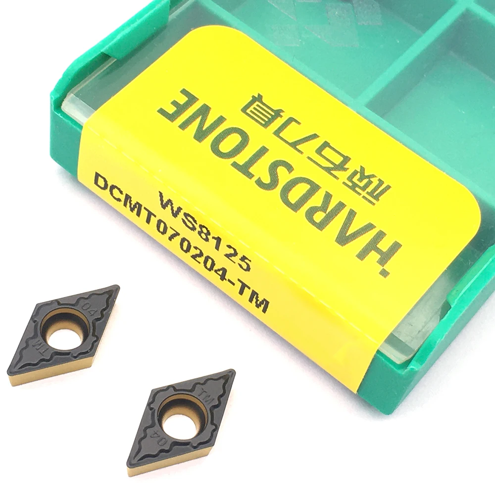 100% оригинал WS8125 DCMT070204 TM для стальных токарных инструментов WC тип U сверло