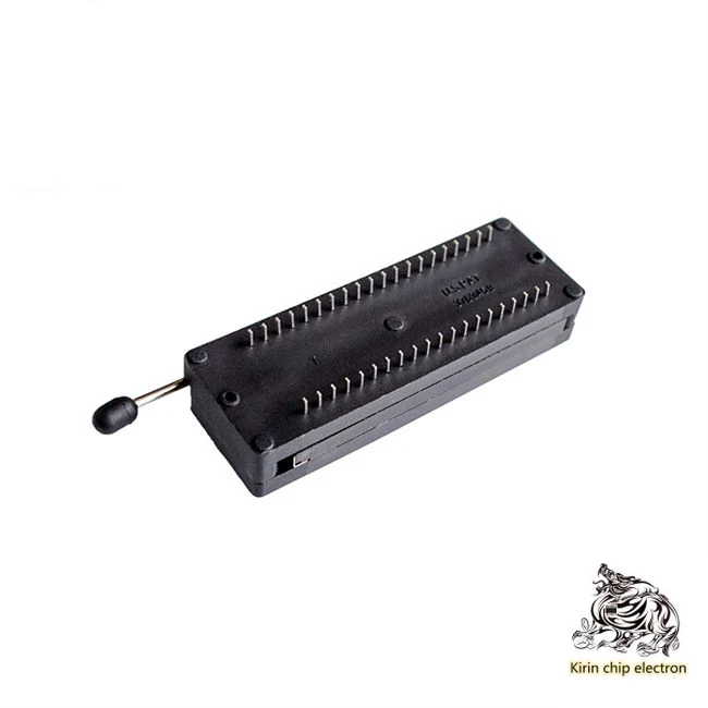 

5PCS/LOT 40P lock seat 40 feet IC activity test seat 3M high temperature lock effect good black