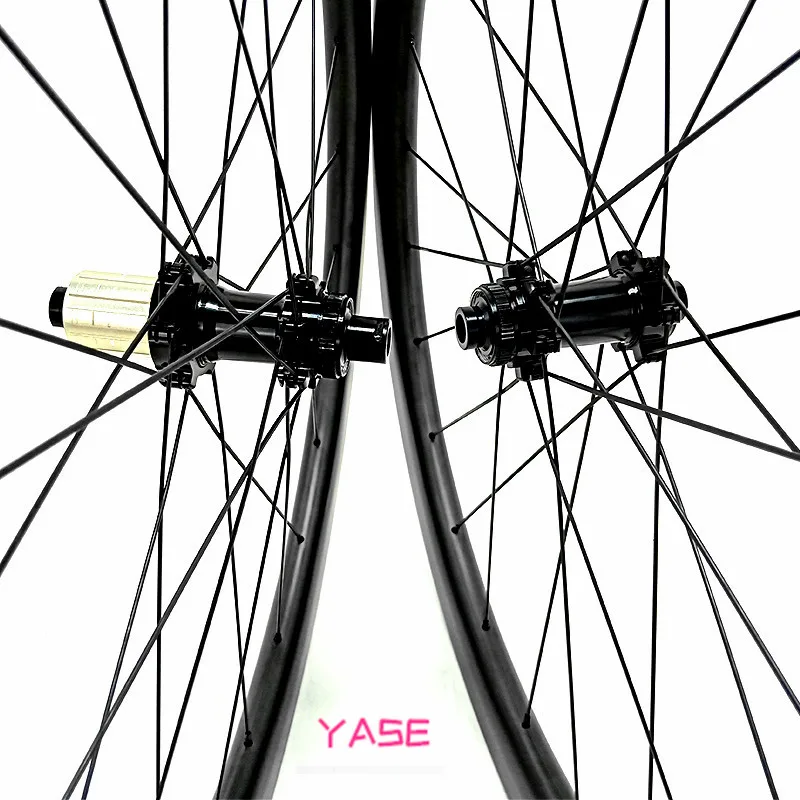 Wheelset 700c 100x15 142x12 мм Powerway CT31straight pull Центральный замок Углеродные шоссейные