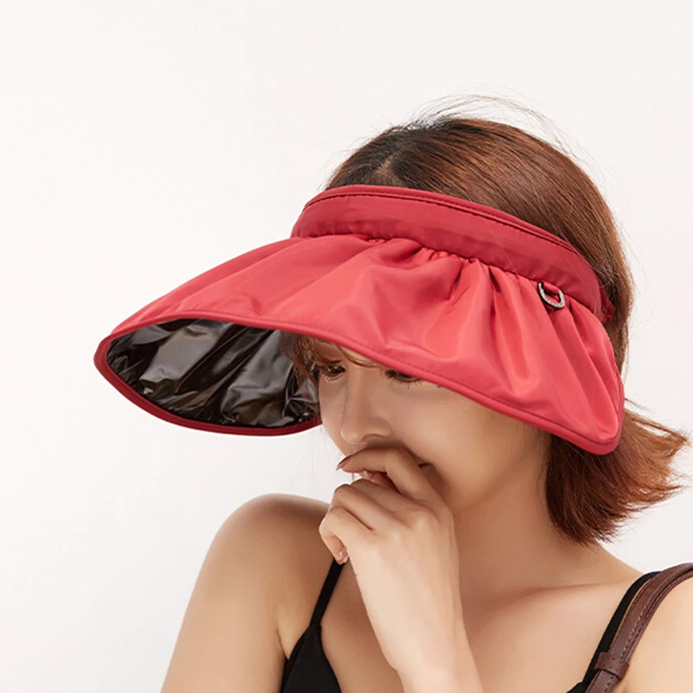 Летняя Женская Складная солнцезащитная Кепка с защитой от ультрафиолета