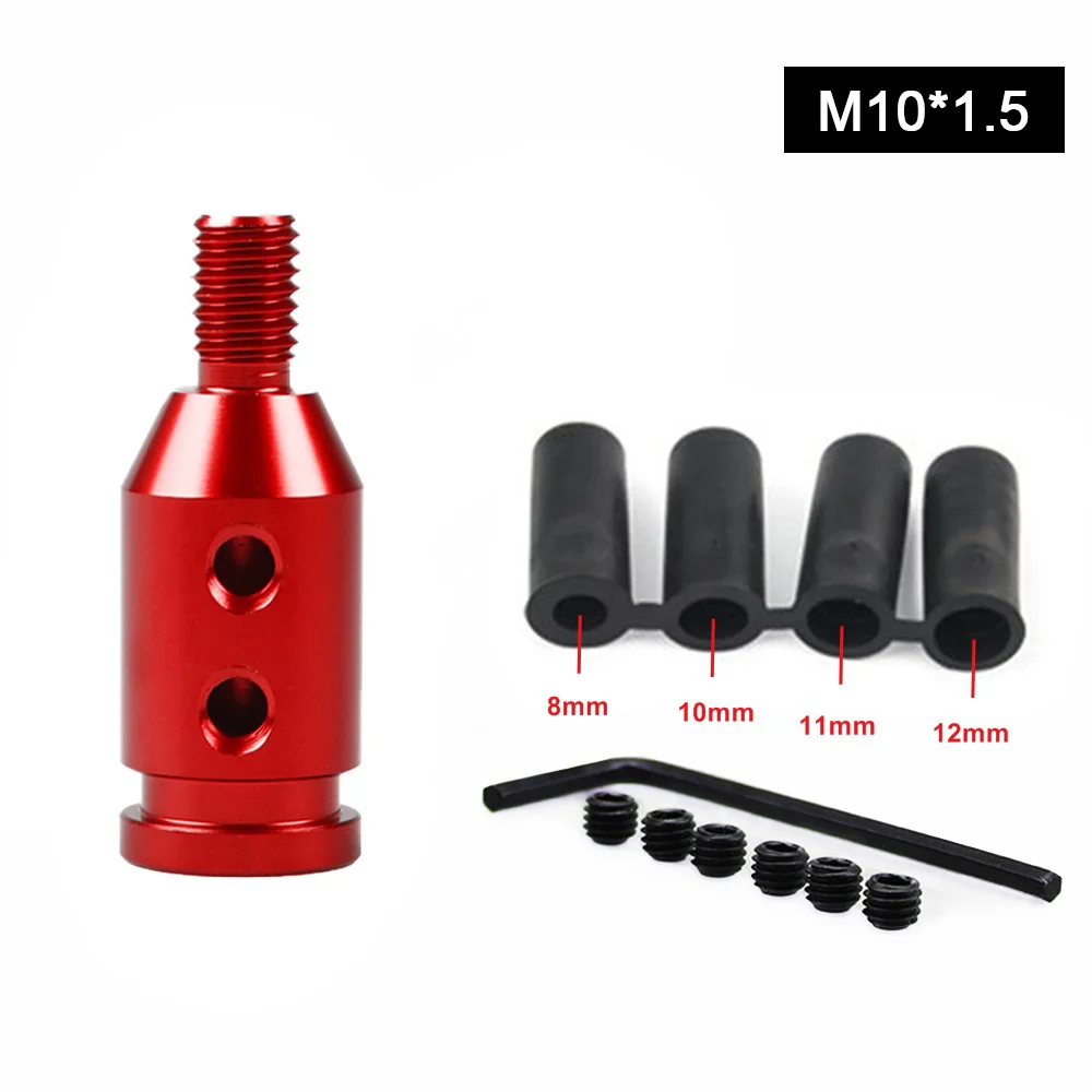 

Универсальное автомобильное Ручное переключение передач, устройство для переключения передач без резьбы, черное, m12x1, 25/m10x1, 5