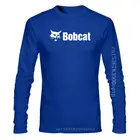 Новая мужская футболка с принтом Bobcat Equipment