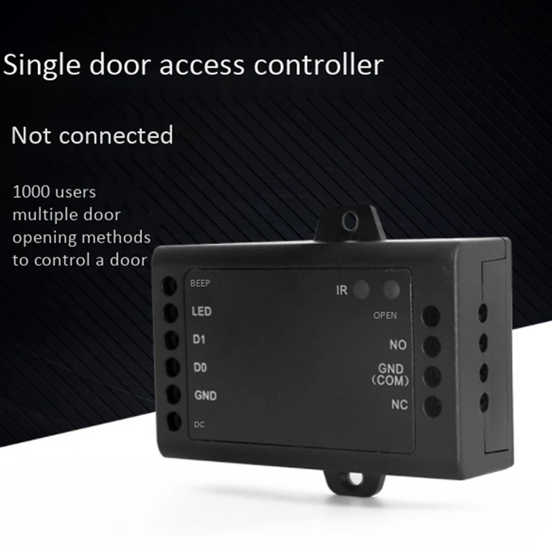 

Mini Single Door Access Control Board Wiegand 26-37 Bits Output 1000 Users User Data Can Be Transferred