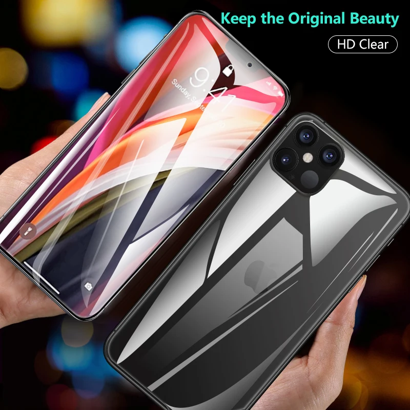 

Передняя и задняя пленка для iPhone 13 12 Pro Max, защита экрана, Гидрогелевая пленка для iPhone 12 Mini Pro, не закаленное стекло