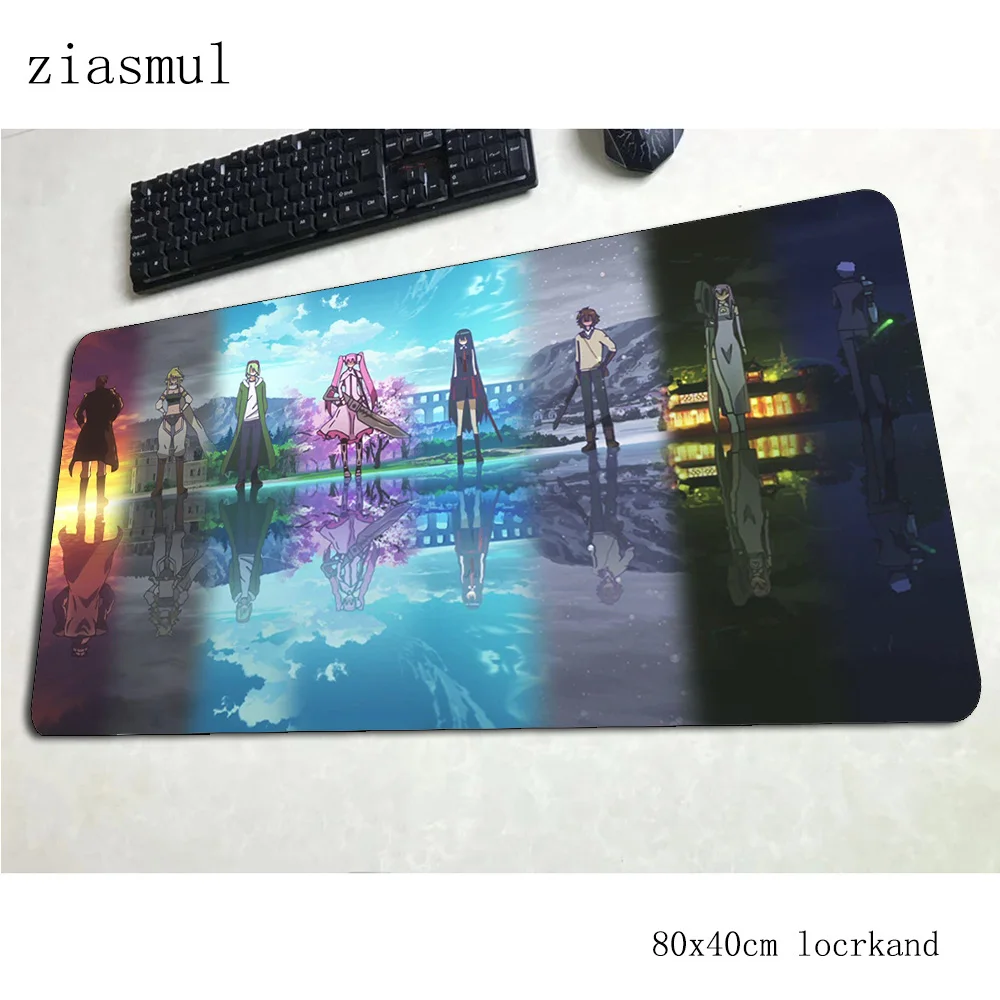 Коврик для мыши akame ga kill игровой коврик 80x40 см красивый стола офиса нетбука игр на
